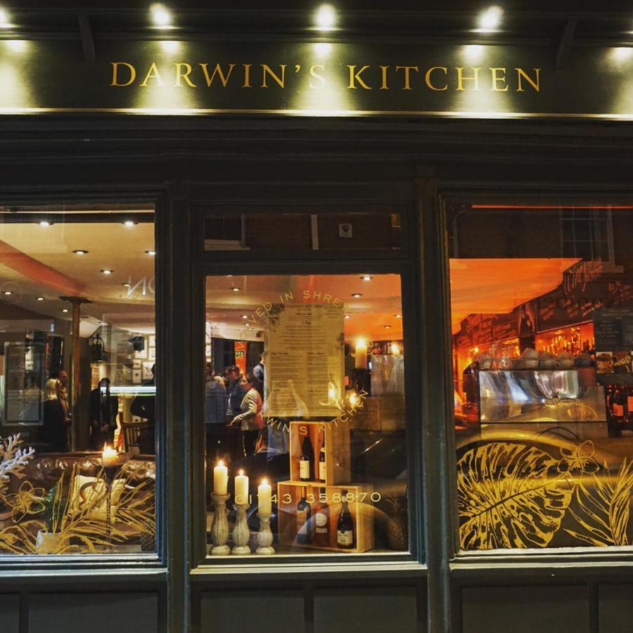 Darwin'S Kitchen Hotel Shrewsbury Eksteriør billede